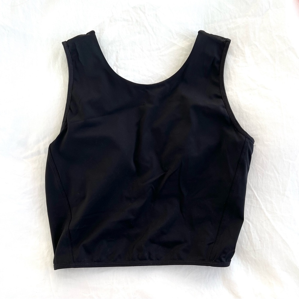 Lululemon Tank with shelf bra - size S - black